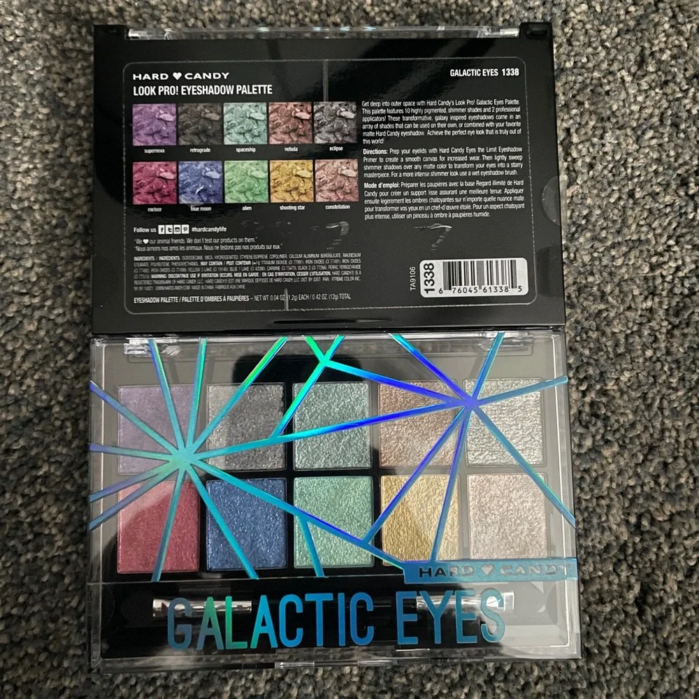Hard 🖤 Candy Galactic Eyeshadow Pallet New